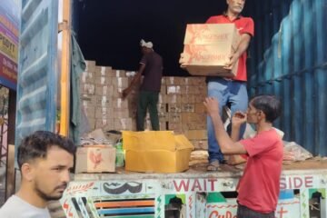 दौसा में ट्रक से 1460 पेटी में अनुमानित 50 लाख रूपए की बीयर पकड़ी