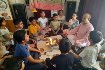“यज्ञ में लिया श्रेष्ठ मानव बनने का संकल्प”
