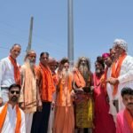 खाम की मादड़ी (मेवाड़) में 51 फीट धर्म ध्वजा रोहण महोत्सव सम्पन्न