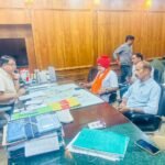 ग्रामीण क्षेत्र में विकास कार्यों को लेकर विधायक फूलसिंह मीणा ने यूडीए सचिव से की मुलाकात