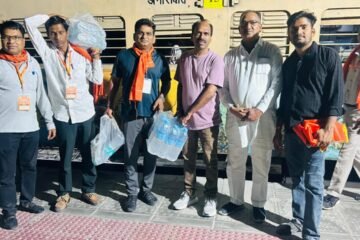 जनजाति सांस्कृतिक समागम में भाग लेने उदयपुर संभाग से 8 हजार लोग रेलों और बस से दिल्ली रवाना