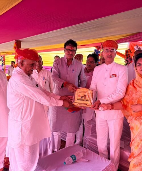 वीरवर राव चांदा जी मेड़तिया की 521वीं जयंती समारोह में राजसमंद सांसद महिमा कुमारी मेवाड़ एवं नाथद्वारा विधायक विश्वराज सिंह मेवाड़ ने दी श्रद्धांजलि