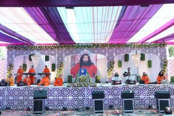 दिव्य ज्योति जागृति संस्थान के आध्यात्मिक आश्रम  भवन उद्घाटन समारोह में उमड़ा श्रद्धा का सैलाब, भक्ति व सत्संग से सराबोर हुआ वातावरण