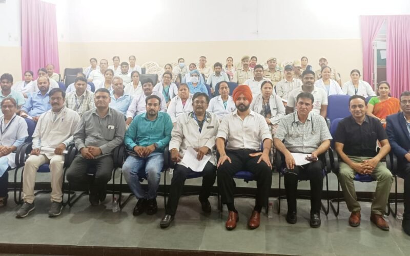 आरएनटी मेडिकल कॉलेज उदयपुर में फायर सेफ्टी वीक का भव्य शुभारंभ