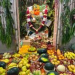 उदयपुर के महावीर हनुमान मंदिर में 1100 किलो फलों से सजा मनोरथ