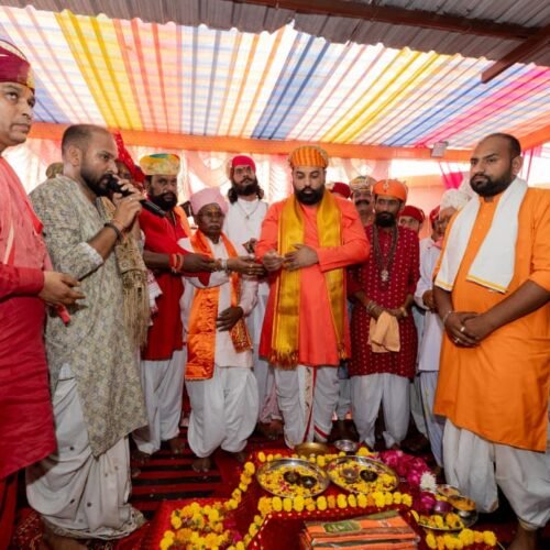 श्री कृष्णा कल्याण शक्तिपीठ में गूंजा डॉ. लक्ष्यराज सिंह मेवाड़ का सनातन संस्कृति संदेश
