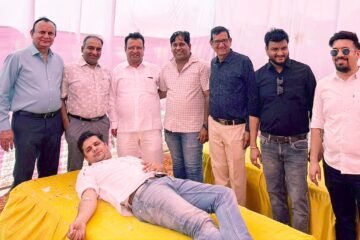 रक्तदान शिविर कर दिया मानवता का संदेश, 58 यूनिट हुआ रक्तदान