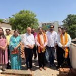 राजकीय वरिष्ठ उपाध्याय संस्कृत विद्यालय में भूमि पूजन कार्यक्रम आयोजित