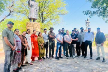 स्काउटर गाइडर संभाग स्तरीय प्रशिक्षण शिविर कला आश्रम गोगुंदा में संपन्न