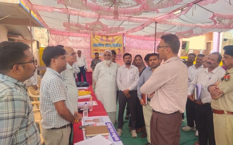 जिला कलक्टर गौरव अग्रवाल पहुंचे कोटड़ा