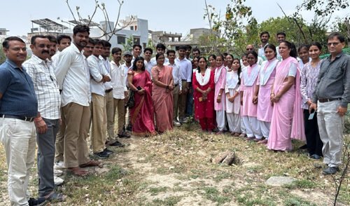 डाइट उदयपुर में विश्व पर्यावरण दिवस पर पौधारोपण, पर्यावरण संरक्षण का दिया संदेश