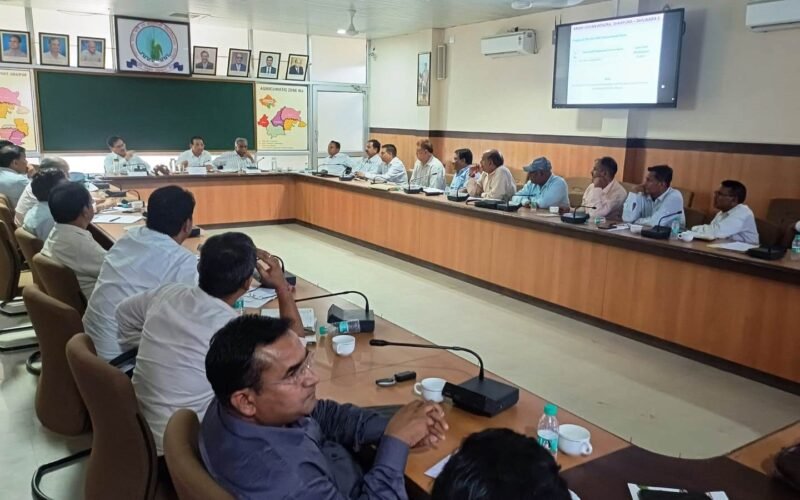एमपीयूएटी में आगामी दस वर्षीय बीज उत्पादन योजना तैयार करने हेतु बैठक आयोजित