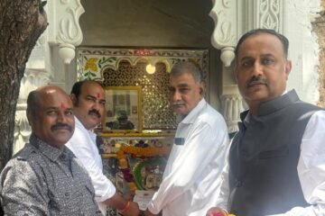 महाराणा प्रताप जयंती की तैयारी बोहरा गणेश जी,सगस जी बावजी को निमंत्रण के साथ समाज की बैठक से