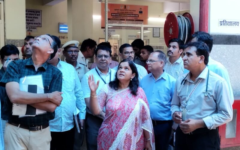 प्रमुख शासन सचिव गायत्री राठौड़ का उदयपुर दौरा
