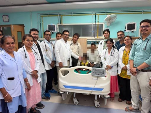 5 वर्षीय मासूम ने जीती गुलियन बेरी सिंड्रोम से जंग