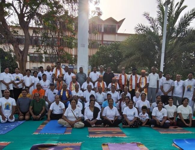अंतरराष्ट्रीय योग दिवस 2026 की तैयारी  सुखाड़िया विश्वविद्यालय में हुआ अभ्यास