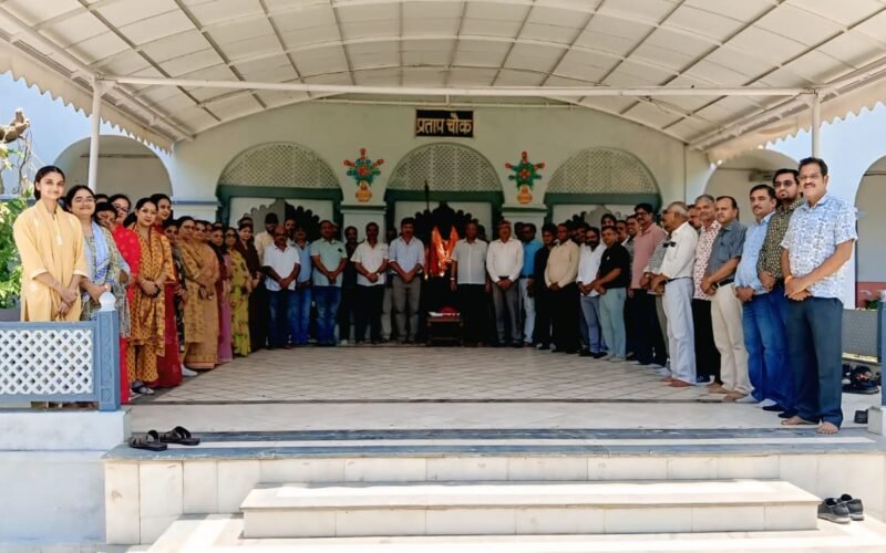 भूपाल नोबल्स संस्थान में हर्षोल्लास के साथ मनाई गई महाराणा प्रताप की 486वीं जयंती