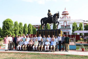 एमपीयूएटी में श्रद्धा एवं उत्साह के साथ मनाई गई महाराणा प्रताप जयंती