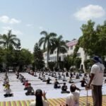 सनराइज ग्रुप ऑफ इंस्टीट्यूशन्स, उदयपुर में अंतरराष्ट्रीय योग दिवस पर योग शिविर का आयोजन