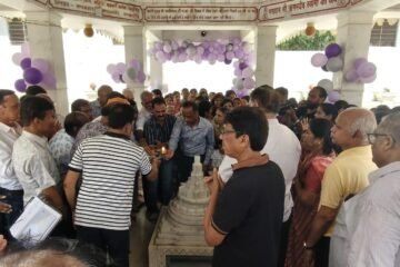 केशवधाम में हुई भक्ति और गुणानुवाद सभा
