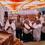 उदयपुर चातुर्मास के लिए मुनि प्रणम्य सागर महाराज को मंदसौर जाकर किया श्रीफल भेंट