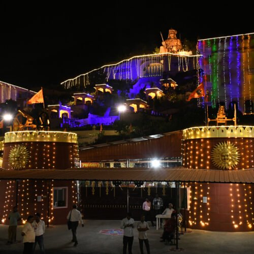 हल्दीघाटी विजय संकल्प अनवरत गुंजाने के संकल्प के साथ हुआ ध्वजावतरण