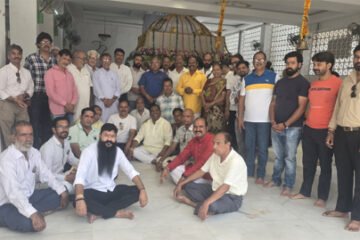 प्रभु जगन्नाथ स्वामी की रथ यात्रा के लिए बोहरा गणेश जी को पीले चावल रखकर “नुता” गया