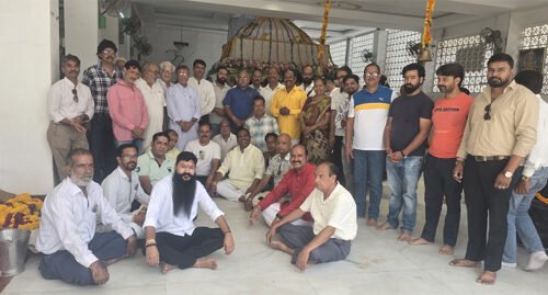 प्रभु जगन्नाथ स्वामी की रथ यात्रा के लिए बोहरा गणेश जी को पीले चावल रखकर “नुता” गया