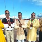 मेवाड़ के अमर वीर अर्चित वर्डिया को लेह में श्रद्धांजलि, सिन्धु दर्शन यात्रा दल ने किया नमन