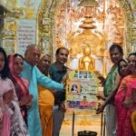 जिनबिम्ब पर प्रकट हुआ दिव्य ‘ॐ ह्रीं स्वस्तिक’, पूर्णिमा महोत्सव में उमड़ा श्रद्धा का सैलाब