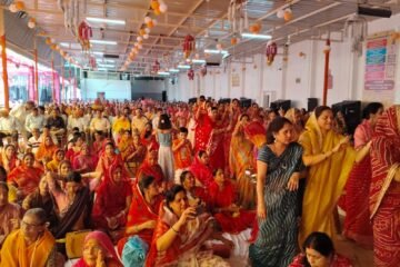दान, धर्म और एकता का संदेश देकर संपन्न हुई श्रीमद्भागवत कथा, भजनों पर झूमे श्रद्धालु