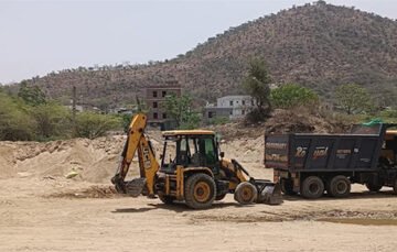 यूडीए ने भुवाणा—प्रतापनगर बाईपास पर सरकारी भूमि को कराया अतिक्रमण मुक्त