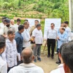 जाब के राज्यपाल श्री कटारिया ने देवास चरण- तृतीय पेयजल परियोजना का किया निरीक्षण