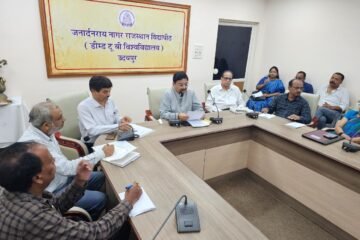 शताब्दी वर्ष 2037 तक 30 हजार विद्यार्थियों का लक्ष्य, तीनों परिसर होंगे पूर्णतः प्लास्टिक मुक्त – प्रो. एस.एस. सारंगदेवोत