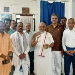 संत डॉ मुक्ति सागर सुरेश्वर महाराज ने किया सांसद स्वदेशी मेले के कार्यालय का शुभारंभ