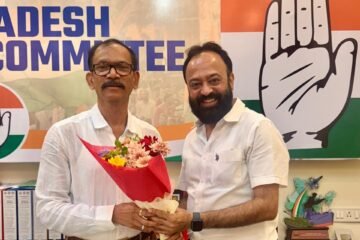 गोवा कांग्रेस अध्यक्ष गिरीश चोडणकर से मिले दीपेश हेमनानी