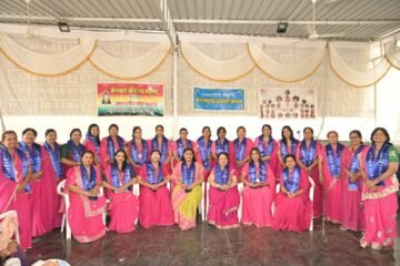 सेवा के 23 स्वर्णिम वषर्ः देवेंद्र महिला मंडल की नई कार्यकारिणी ने लिया समाजसेवा का संकल्प