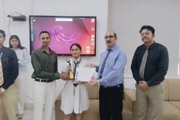 फैशन इलस्ट्रेशन प्रतियोगिता का डीपीएस, उदयपुर में हुआ आयोजन