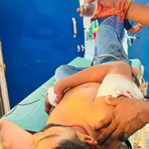 एकलव्य कॉलोनी में भूखंड विवाद के चलते युवक पर चाकूवार
