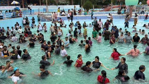 मार्वल वॉटर पार्क में पोरवाल समाज का पारिवारिक मिलनः खेल, मस्ती और उल्लास से सजा यादगार पिकनिक आयोजन