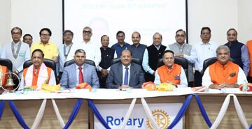 रोटरी क्लब उदयपुर का 69 वा पदस्थापना समारोह आयोजित, 20 हजार डॉलर की मैचिंग ग्रांट से होंगे स्थायी सेवा प्रकल्प
