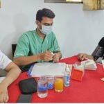 रोटरैक्ट क्लब ऐश्वर्या ने डॉक्टर्स डे पर आयोजित किया निःशुल्क स्वास्थय जांच शिविर