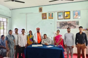 बांसवाड़ा : एक दशक से राउमावि अमरथुन में वरिष्ठ अध्यापक गणित के खाली पद पर राजेश तिरगर ने कार्यग्रहण किया 