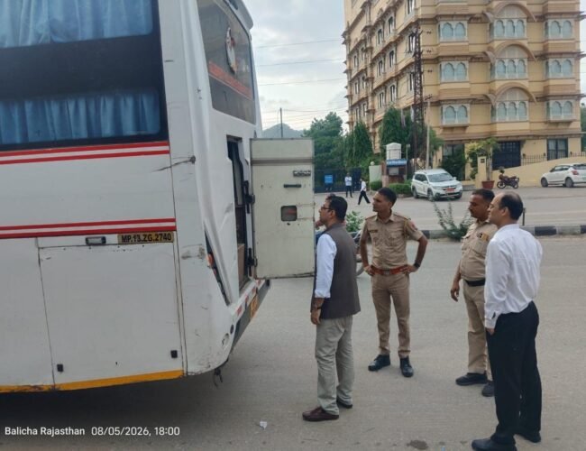 अवैध रूप से संचालित और अनधिकृत बदलाव करने वाली स्लीपर/लक्जरी बसों के कार्रवाई