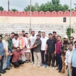 वॉलीबॉल में प्रशासन की टीम विजेता
