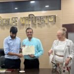 उदयपुर के गौरव सिंघवी को भारत-डेनमार्क सहयोग परियोजना में योगदान के लिए सम्मान