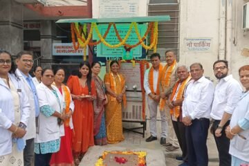 एमबी हाॅस्पीटल में जनता के लिए वाटर कूलर समर्पित