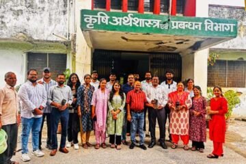 राजस्थान कृषि महाविद्यालय, उदयपुर के कृषि अर्थशास्त्र एवं प्रबंधन विभाग में वृक्षारोपण कार्यक्रम आयोजित