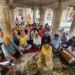 महादेव के भजनों से गूंजा गंगोद्भव परिसर, भक्तिरस में डूबे श्रद्धालु