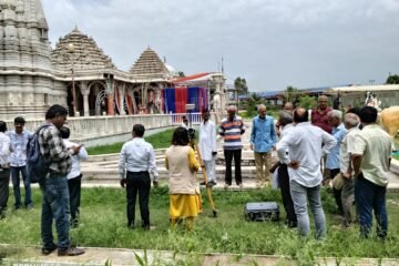 भगवान महाकालेश्वर की मौजूदगी में हुई मंदिर भूमि की वैज्ञानिक पैमाइश
